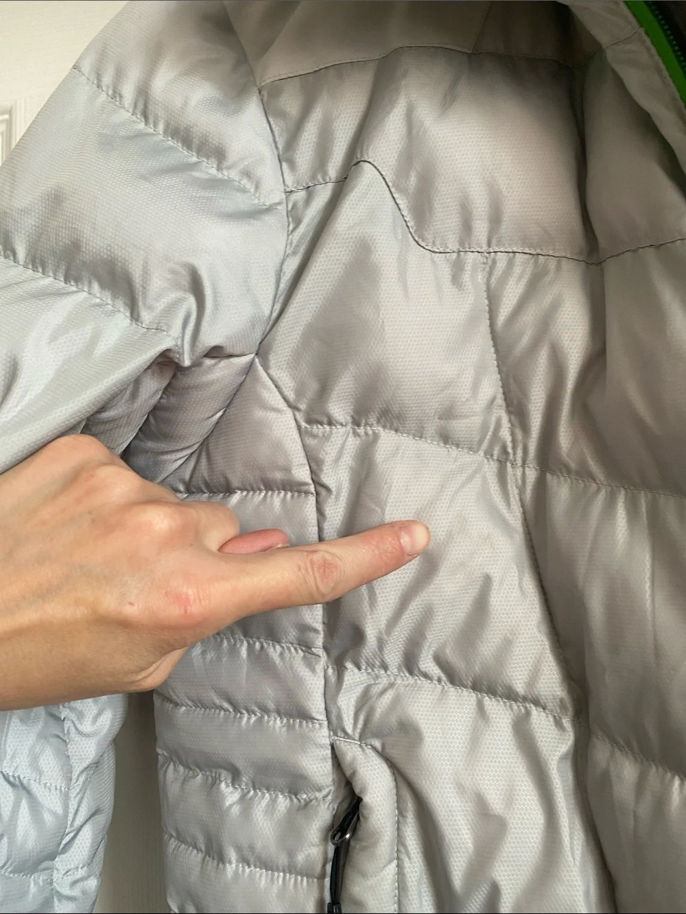 Spyder puffer jacket