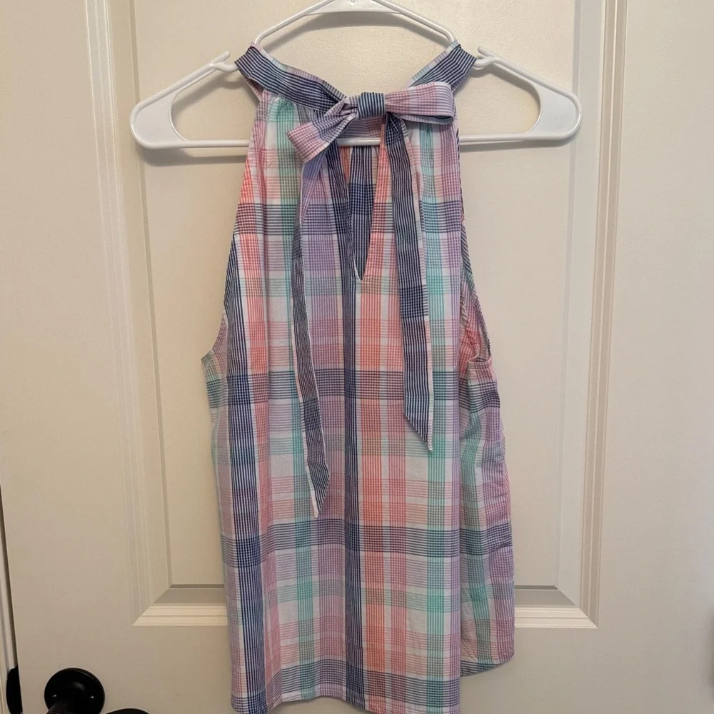 J. Crew lightweight plaid