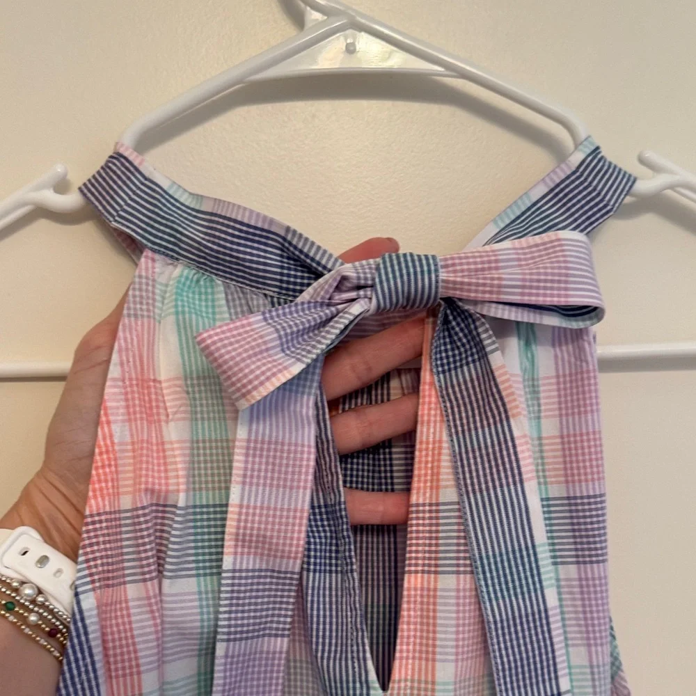 J. Crew lightweight plaid