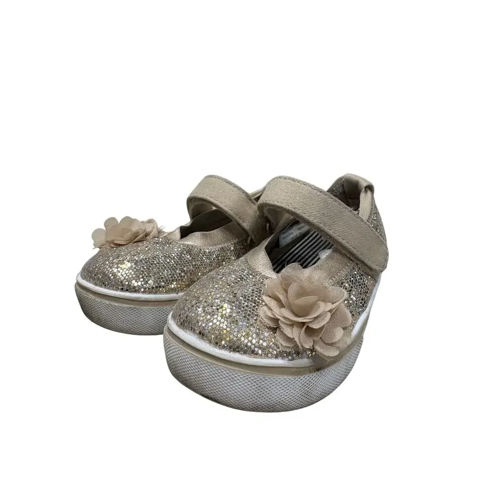 5/$10 Gold Slip Ons - Wonder Nation - 6