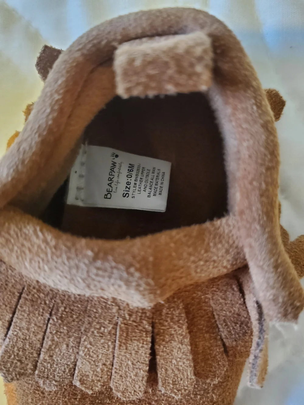 BearPaw soft suede