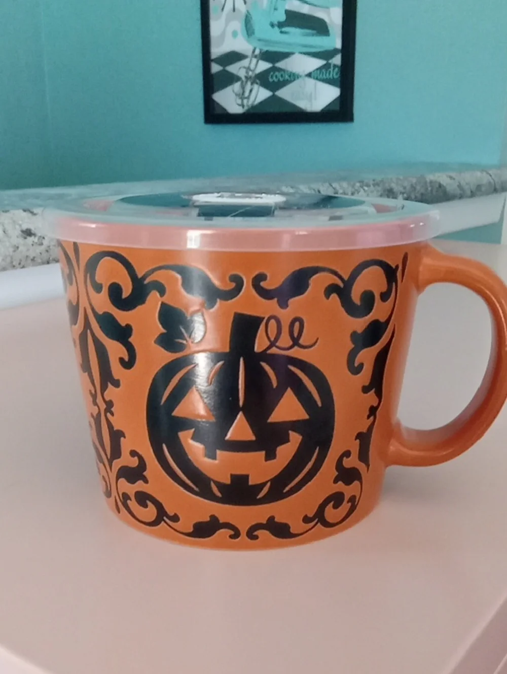 Halloween Jac-o- Lantern Souper Mug