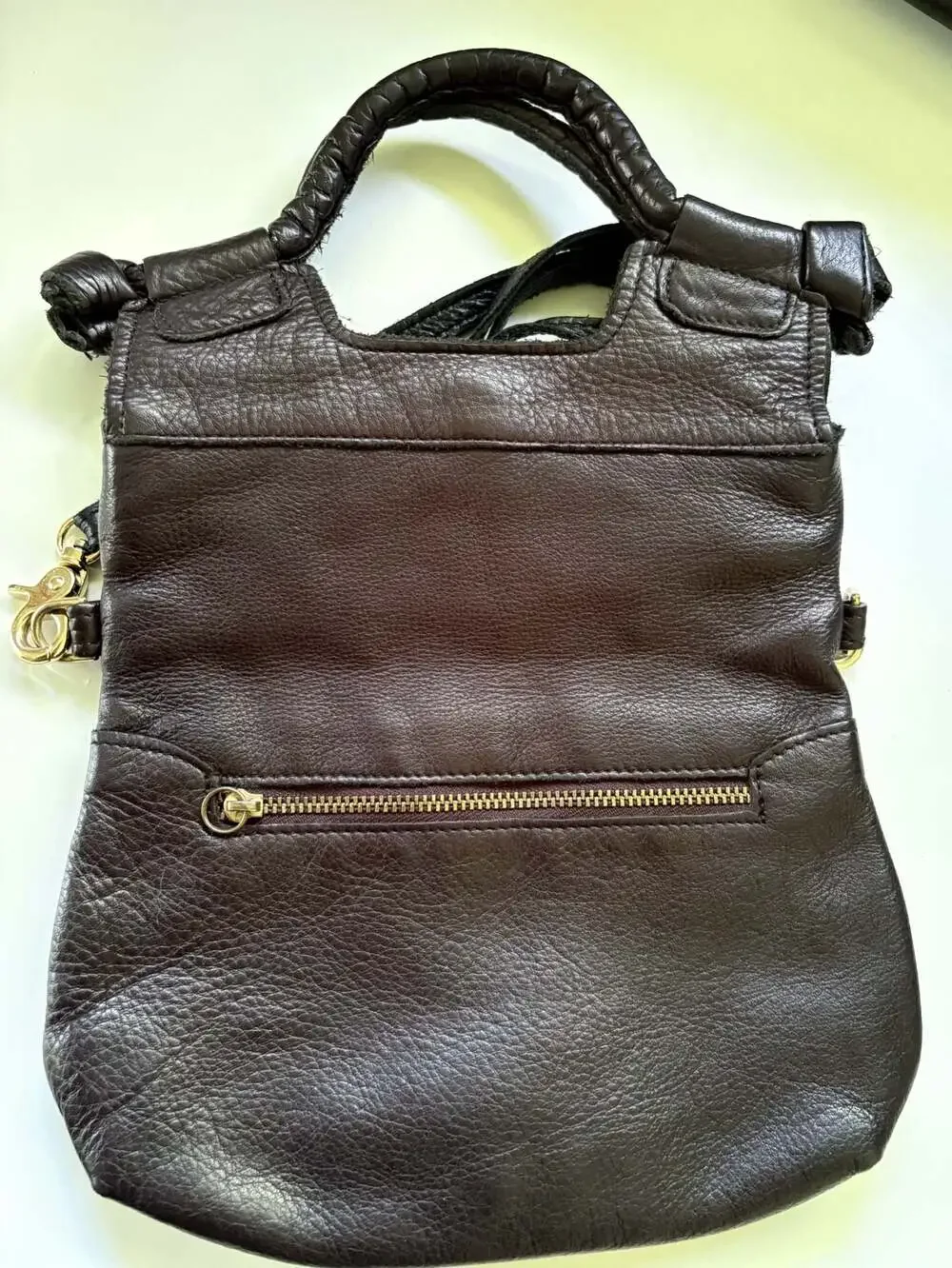 Foley + Corinna black leather