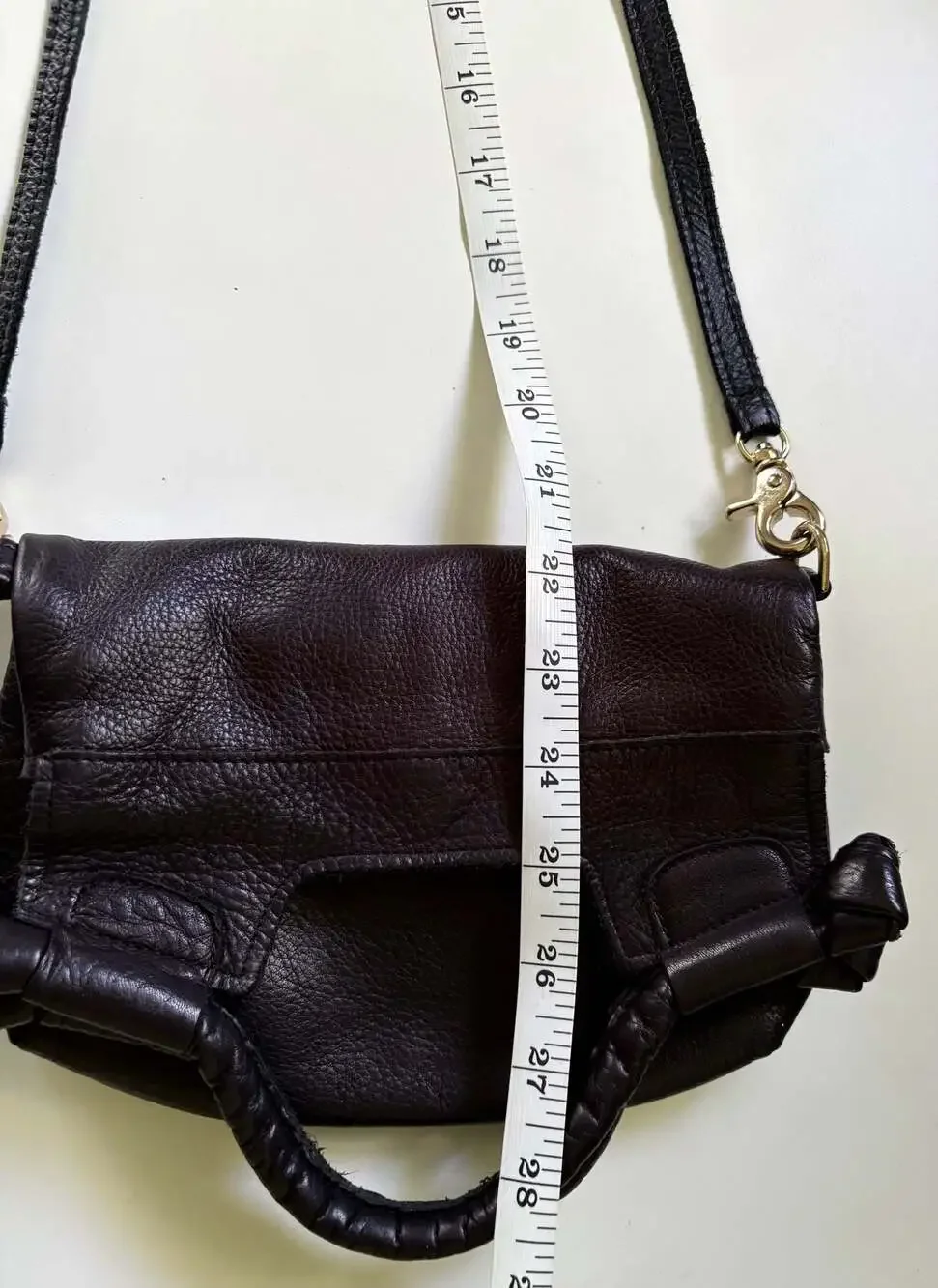 Foley + Corinna black leather