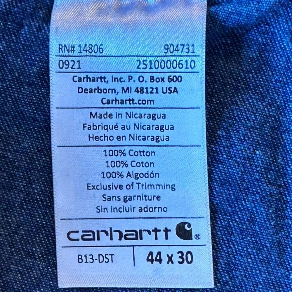 Carhartt comfortable relaxed