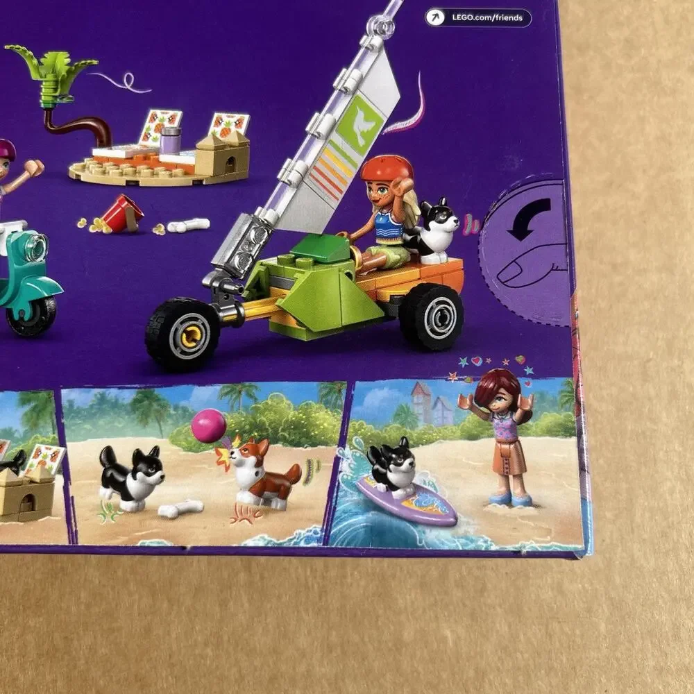 Lego friends surfing