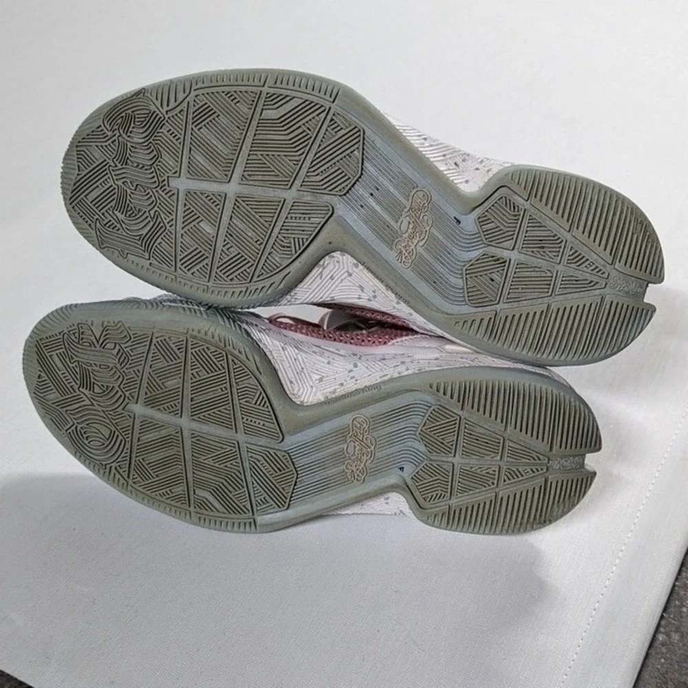 Y2K‎ Pastel Fairycore Adidas Dame Basketball Sneakers Tie Dye Pink Men's 7.5