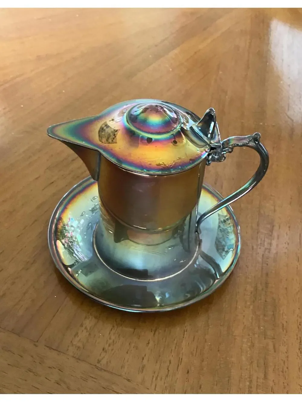 Vintage Wallace Silverplate M616 Creamer/Sauce Teapot