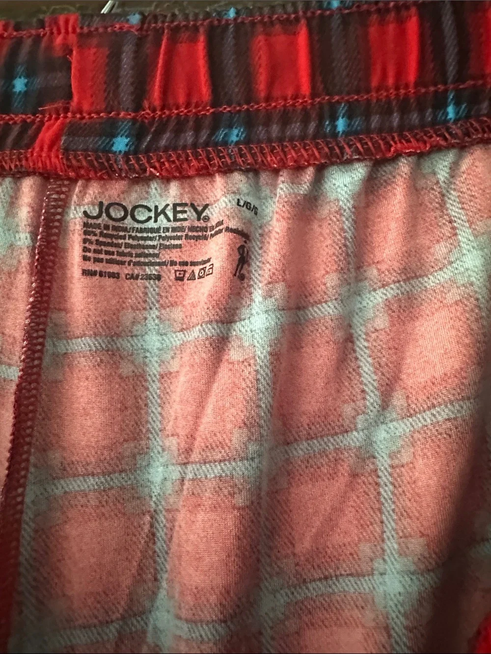 Jockey bold red