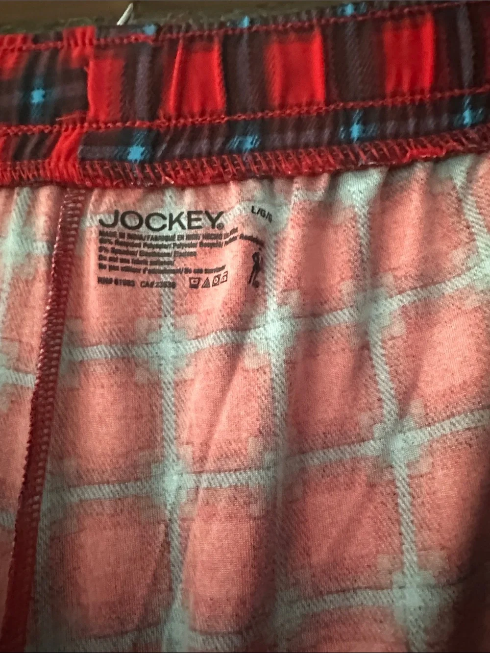 Jockey bold red