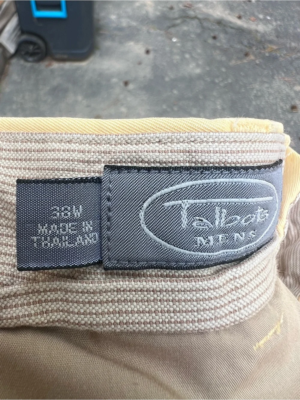 Talbots mens pleated
