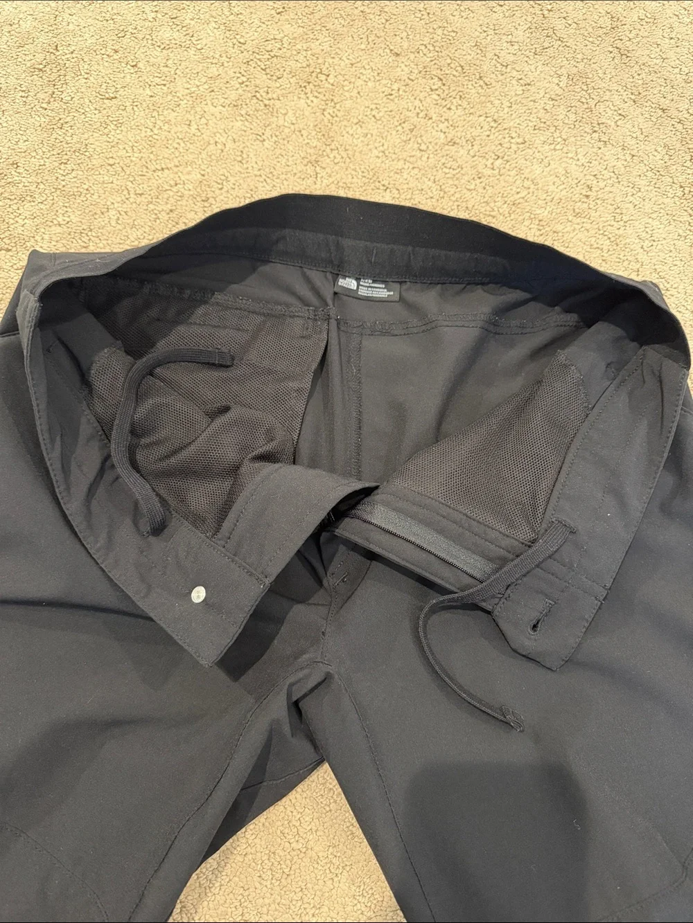 The North Face Men's Black Stretch Fabric Pants 32x32