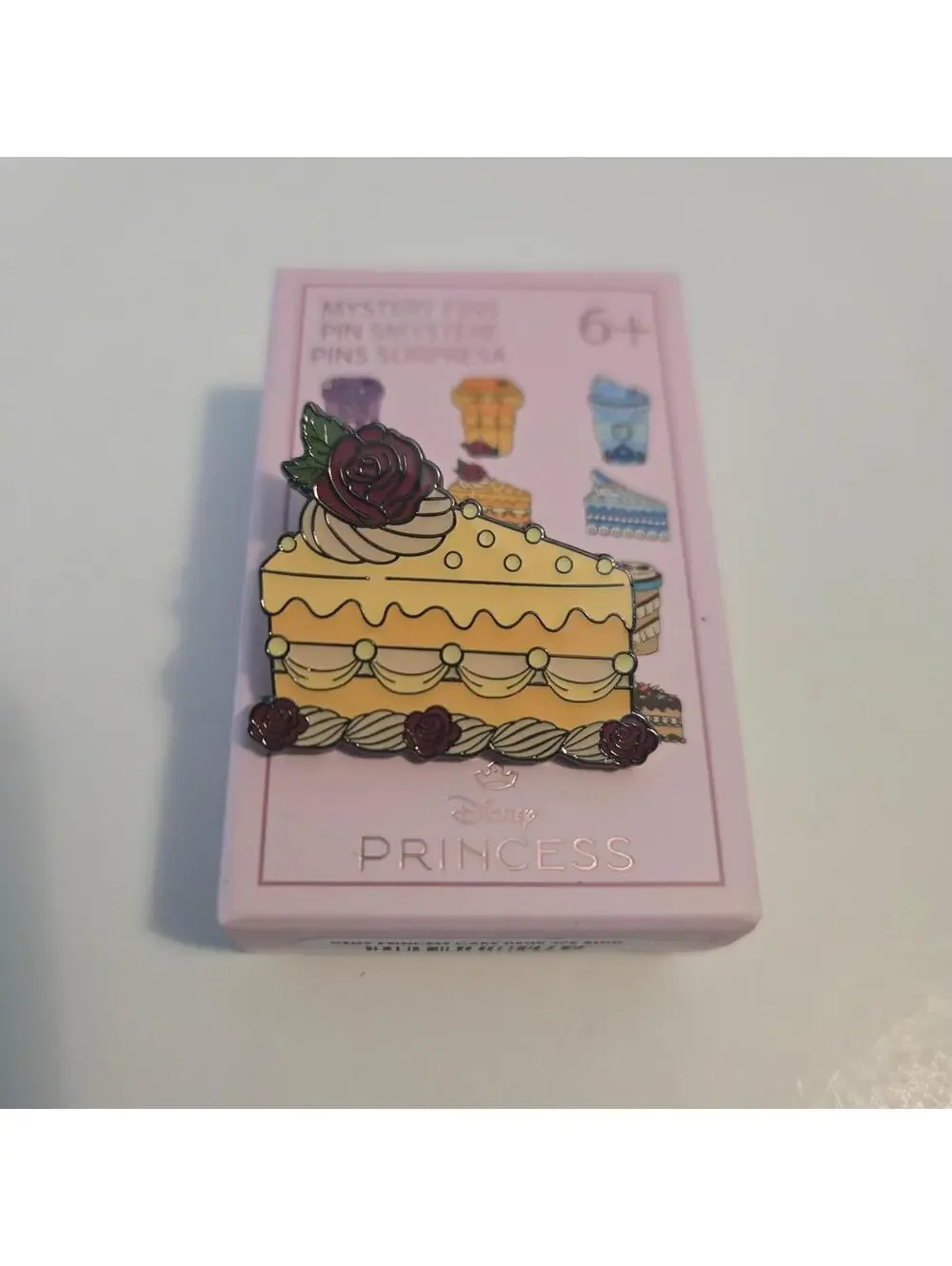 Disney Princess Cake Slice Enamel Pin Belle