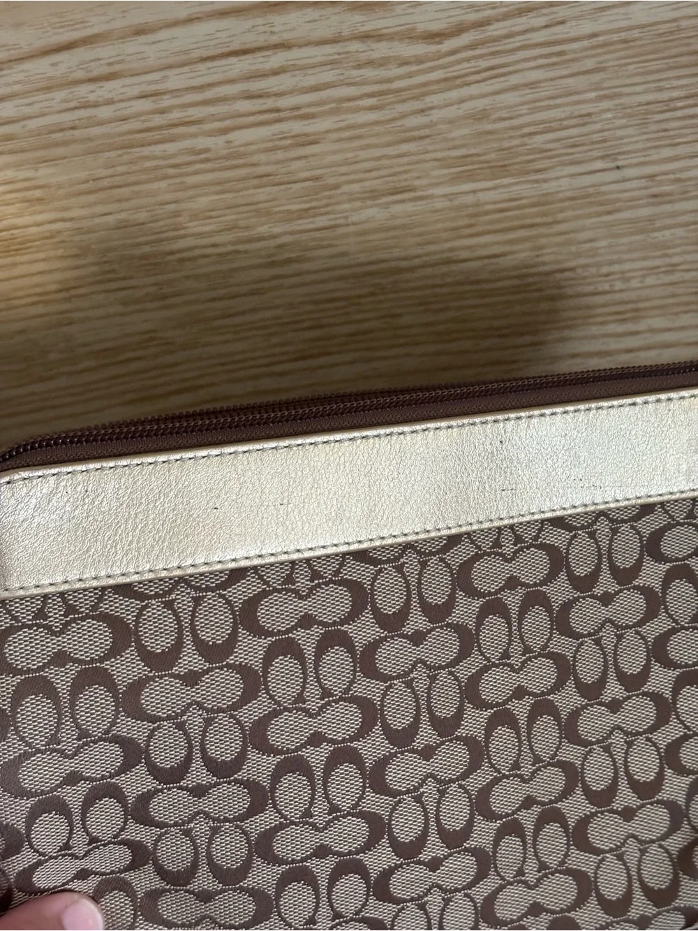 Coach preowned brown