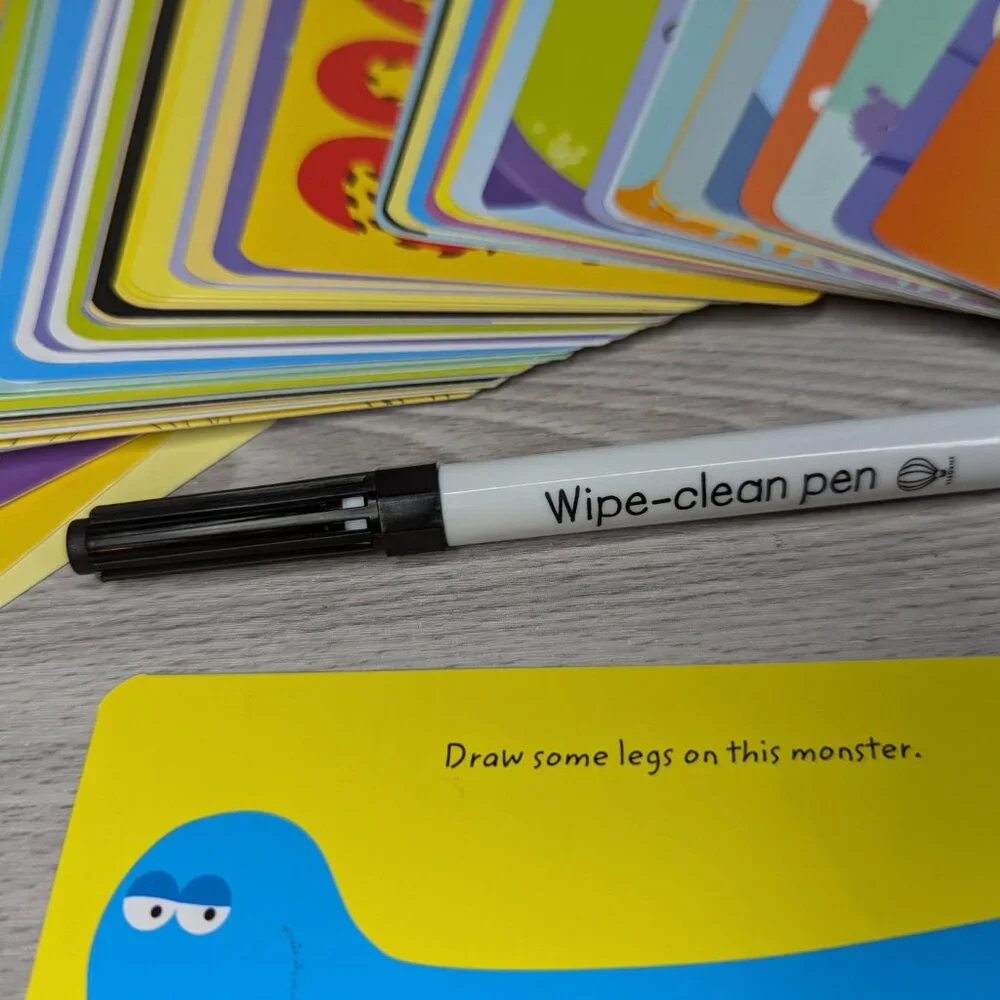 Usborne Activity Cards Monster Doodles