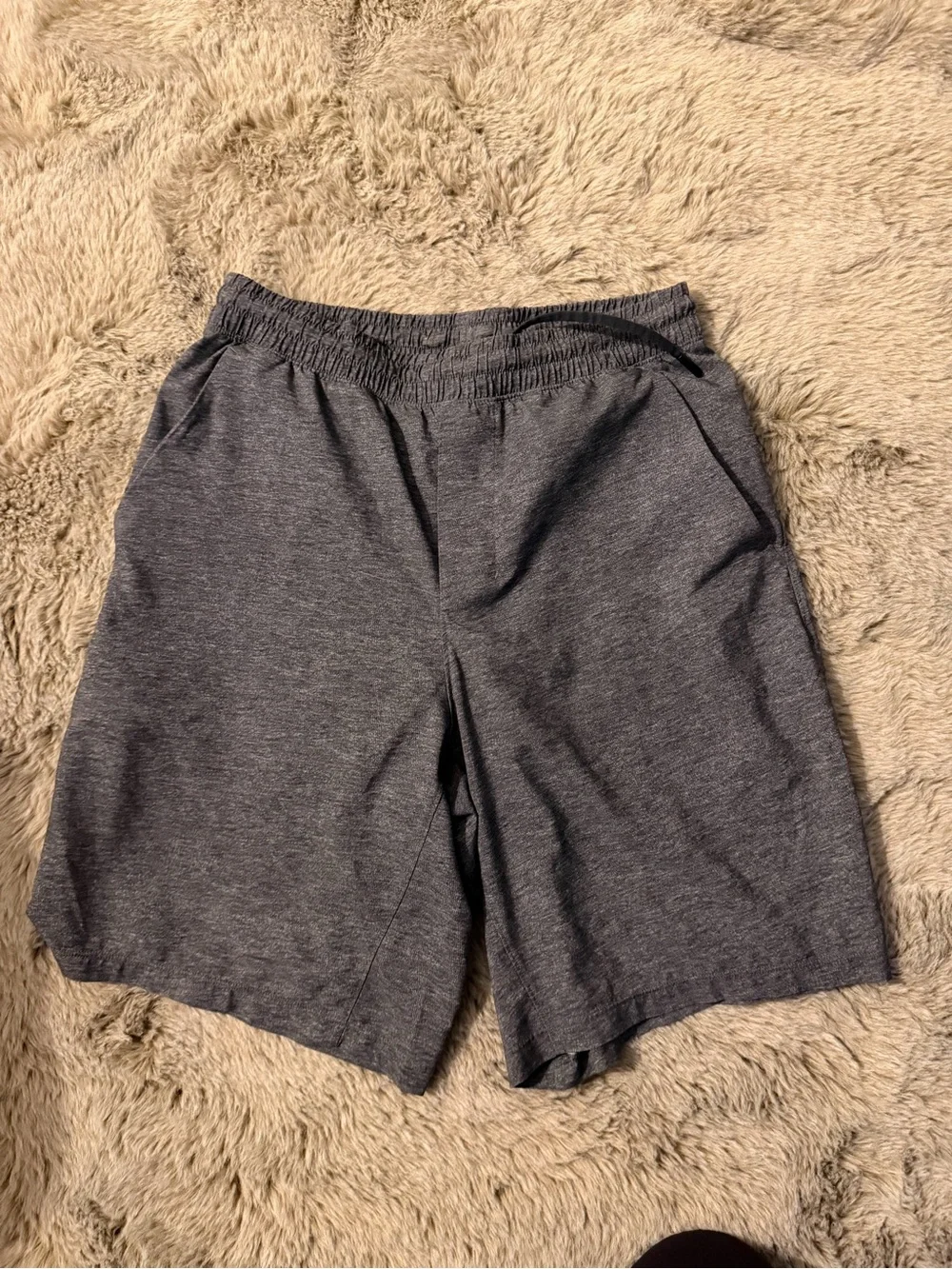 lululemon athletica Men's Charcoal Athletic Shorts