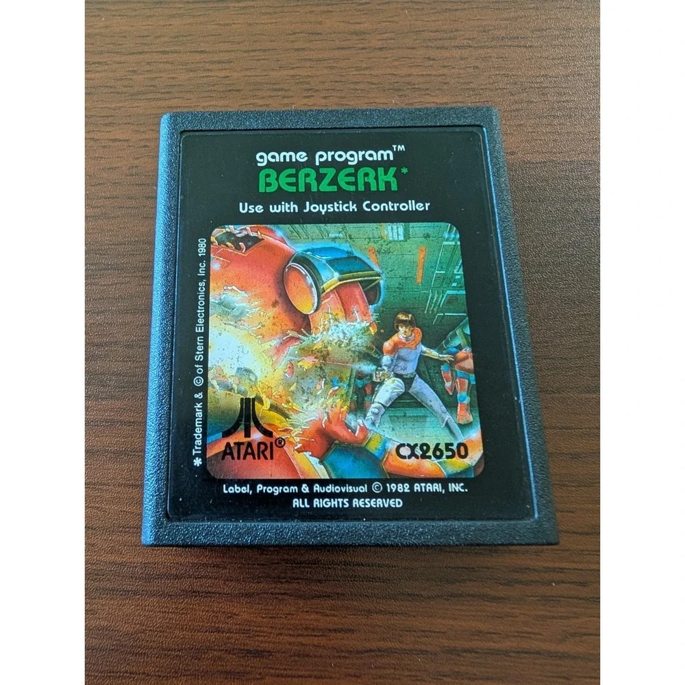 Berzerk (Atari 2600 1982 CX-2650)