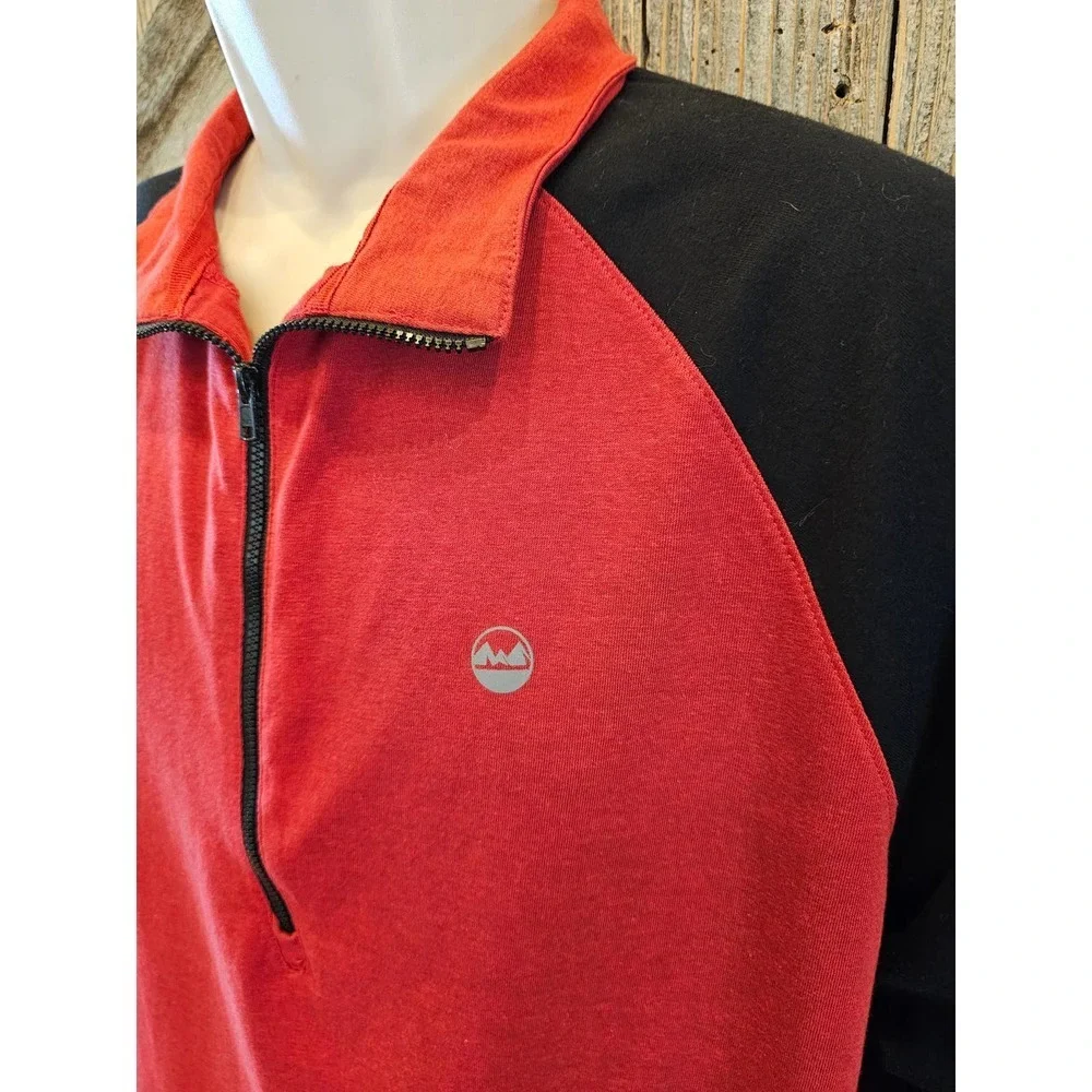 Wrangler red zip
