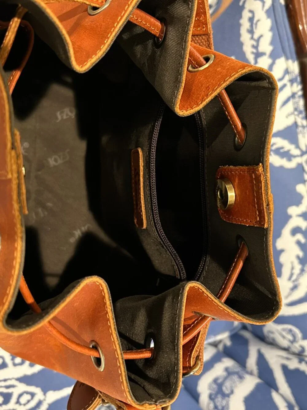 S-Zone Bucket Bag this genuine