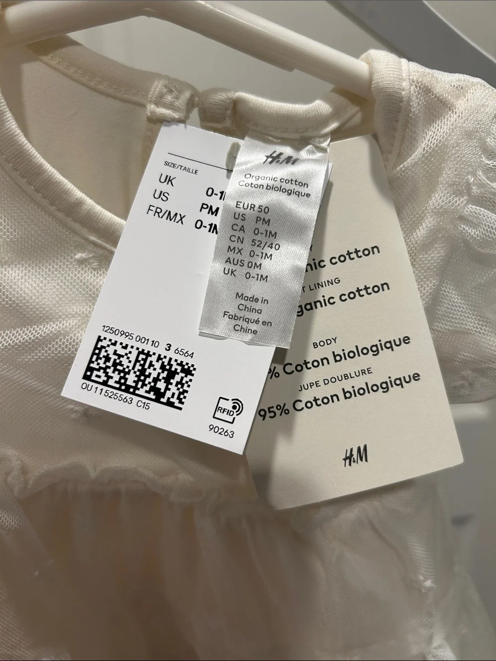 H&M organic cotton