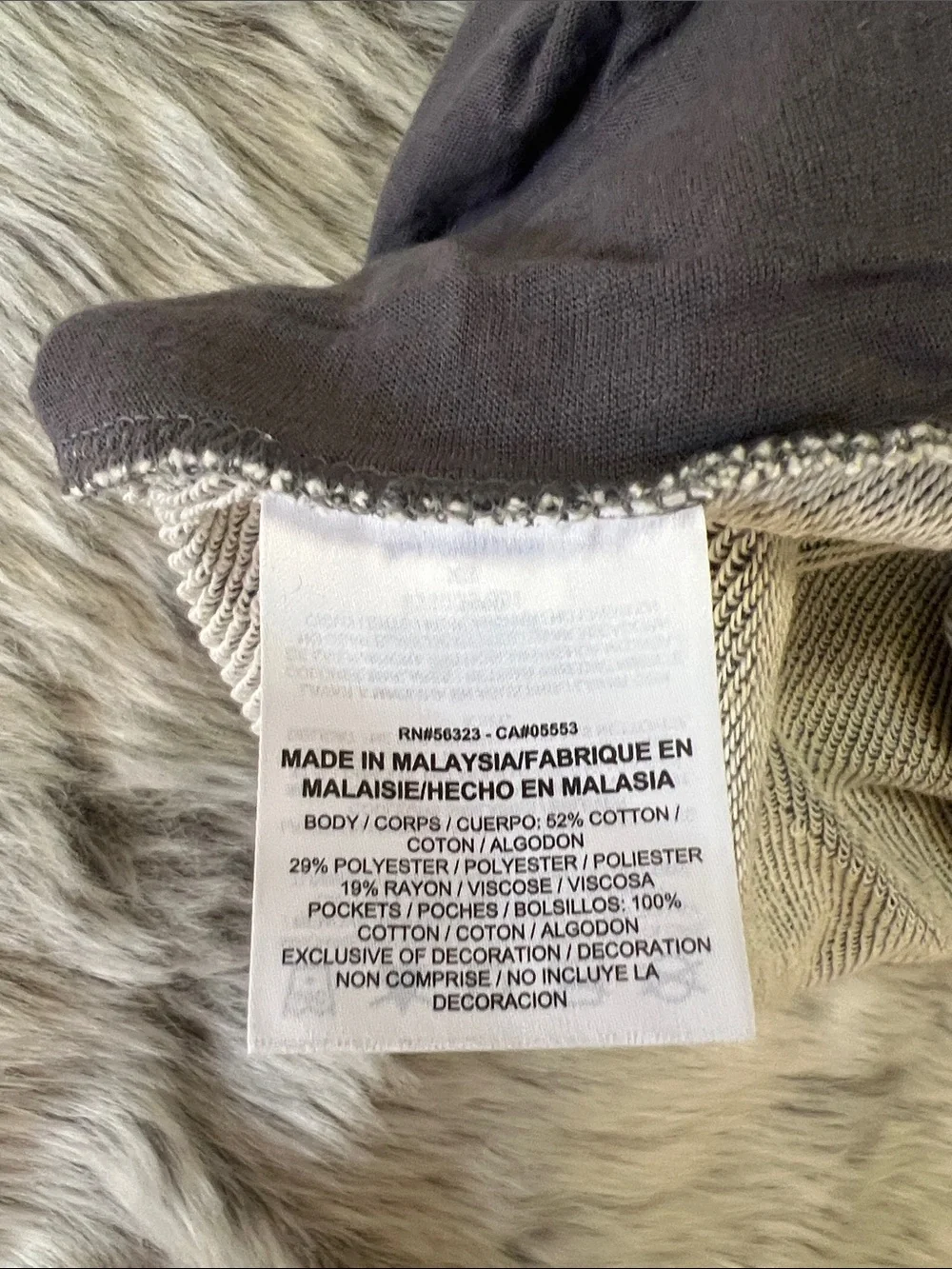 Nike Heather Gray Pencil Sweat Skirt with Drawstring