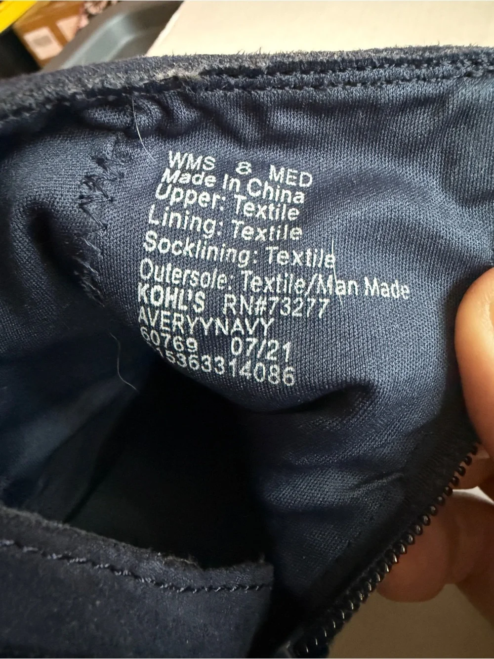 SO navy suede
