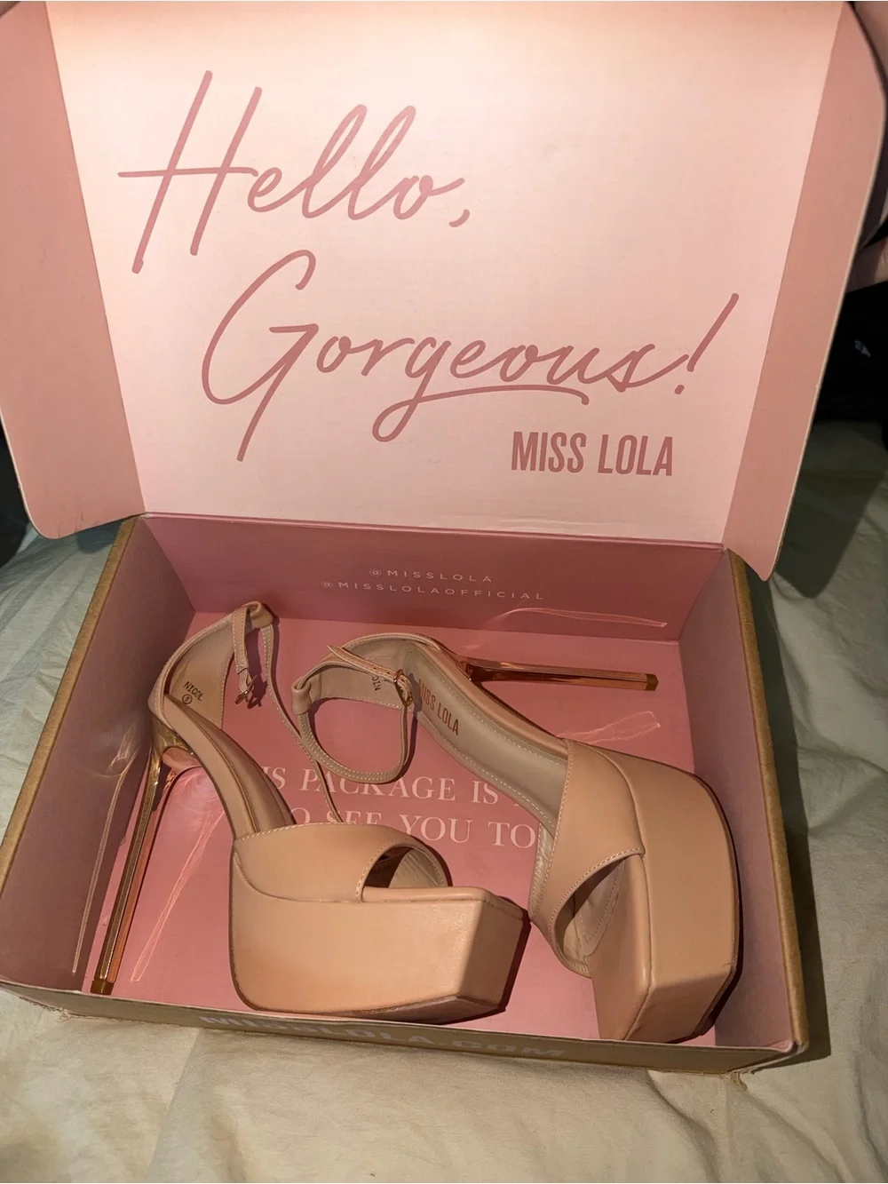 Miss Lola high platform