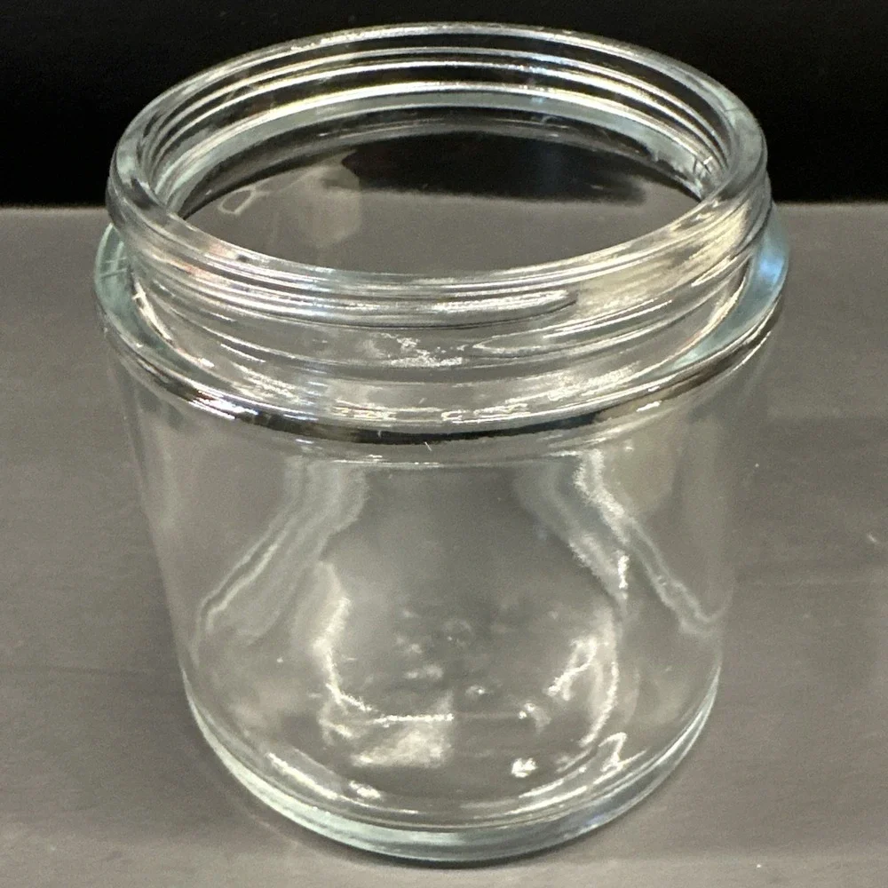 Vtg Corelle Gemco Forever Yours Heart Flip Top Spoon Glass Jar Sugar Jam Canistr
