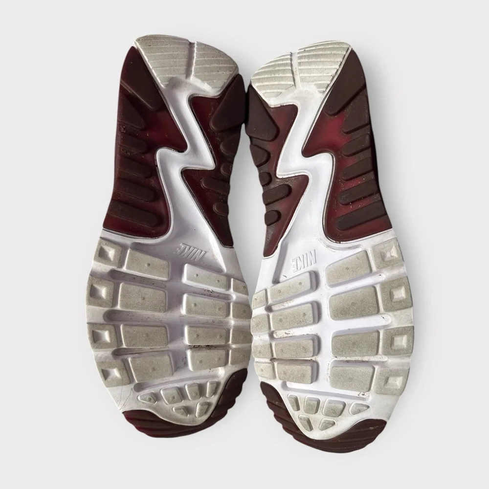 Women’s Red Patterned Athletic Sneakers