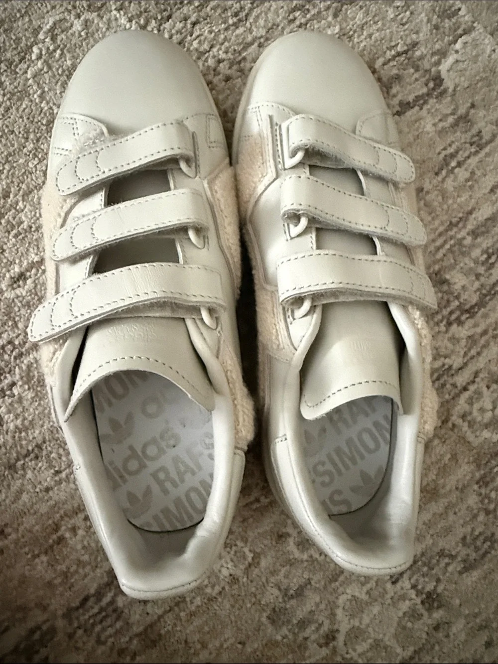 Adidas Raf Simons x adidas Stan Smith Comfort Badge Talc 6.5 US