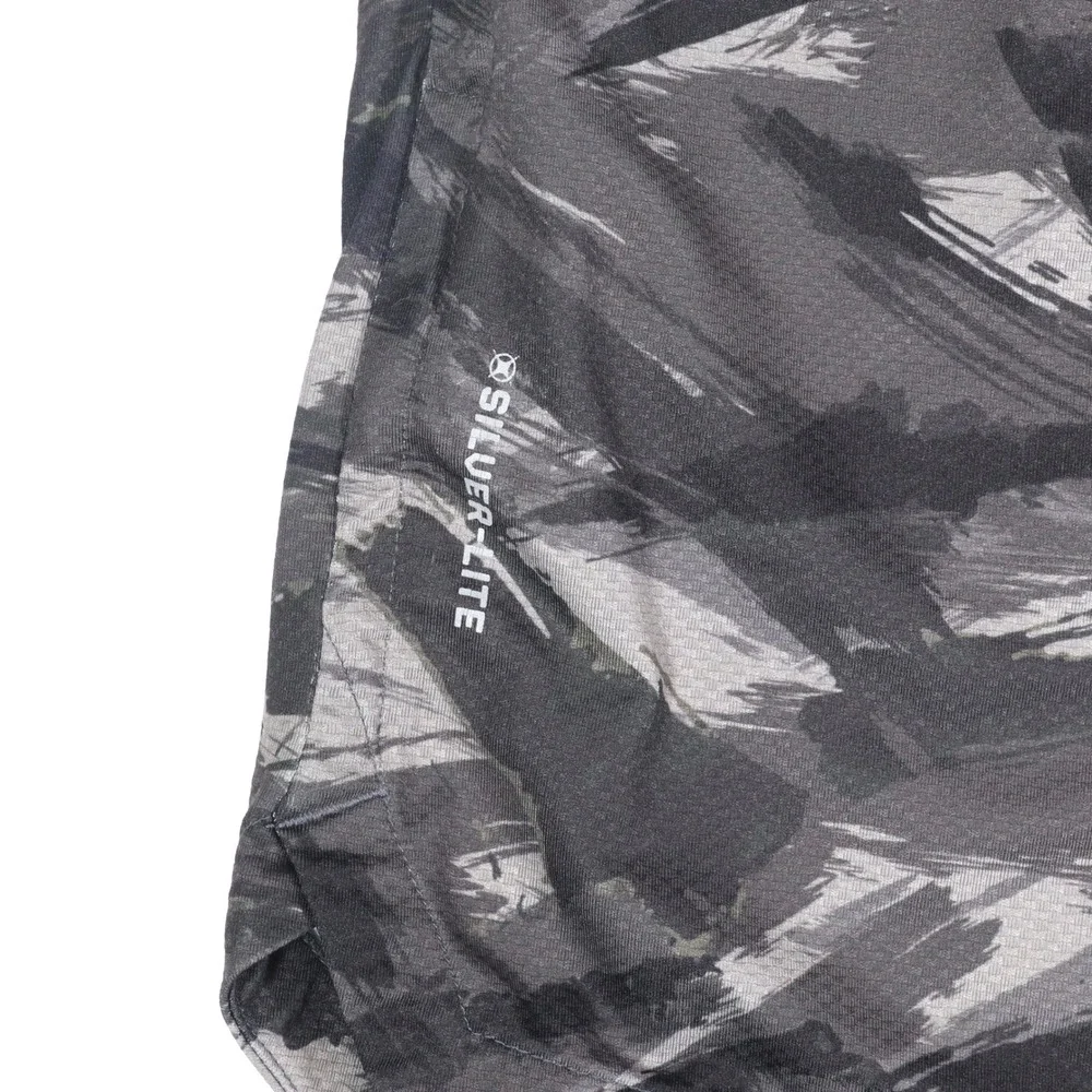 ⁠ASRV Silver-Lite Training Shorts Mens M Grey Camo Linerless Athletic Gym