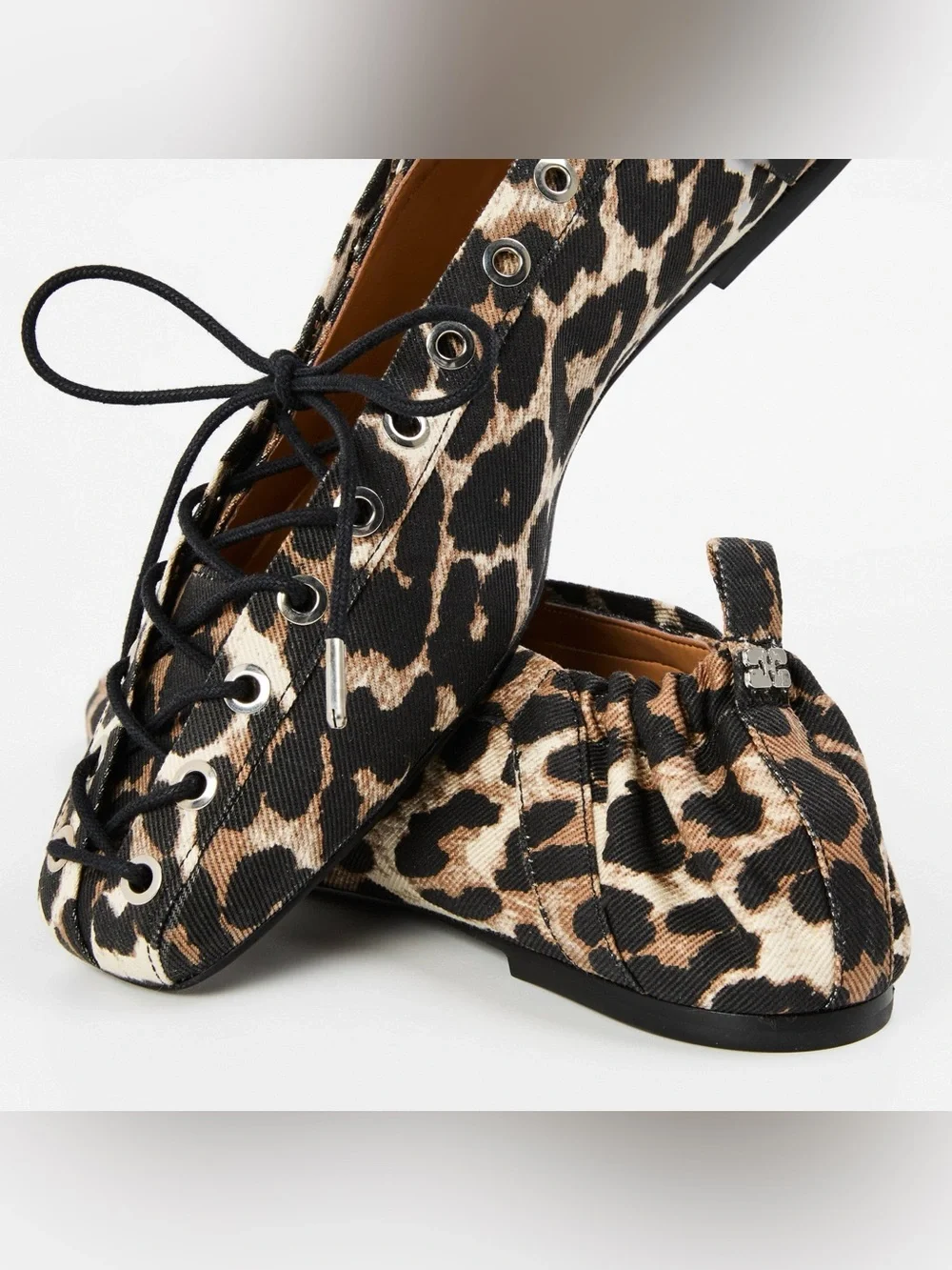 Ganni leopard print