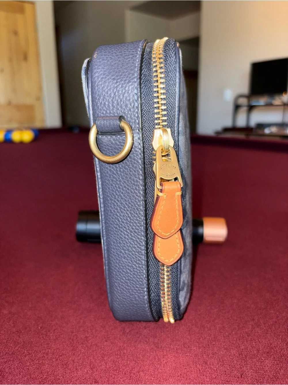 Coach small zip