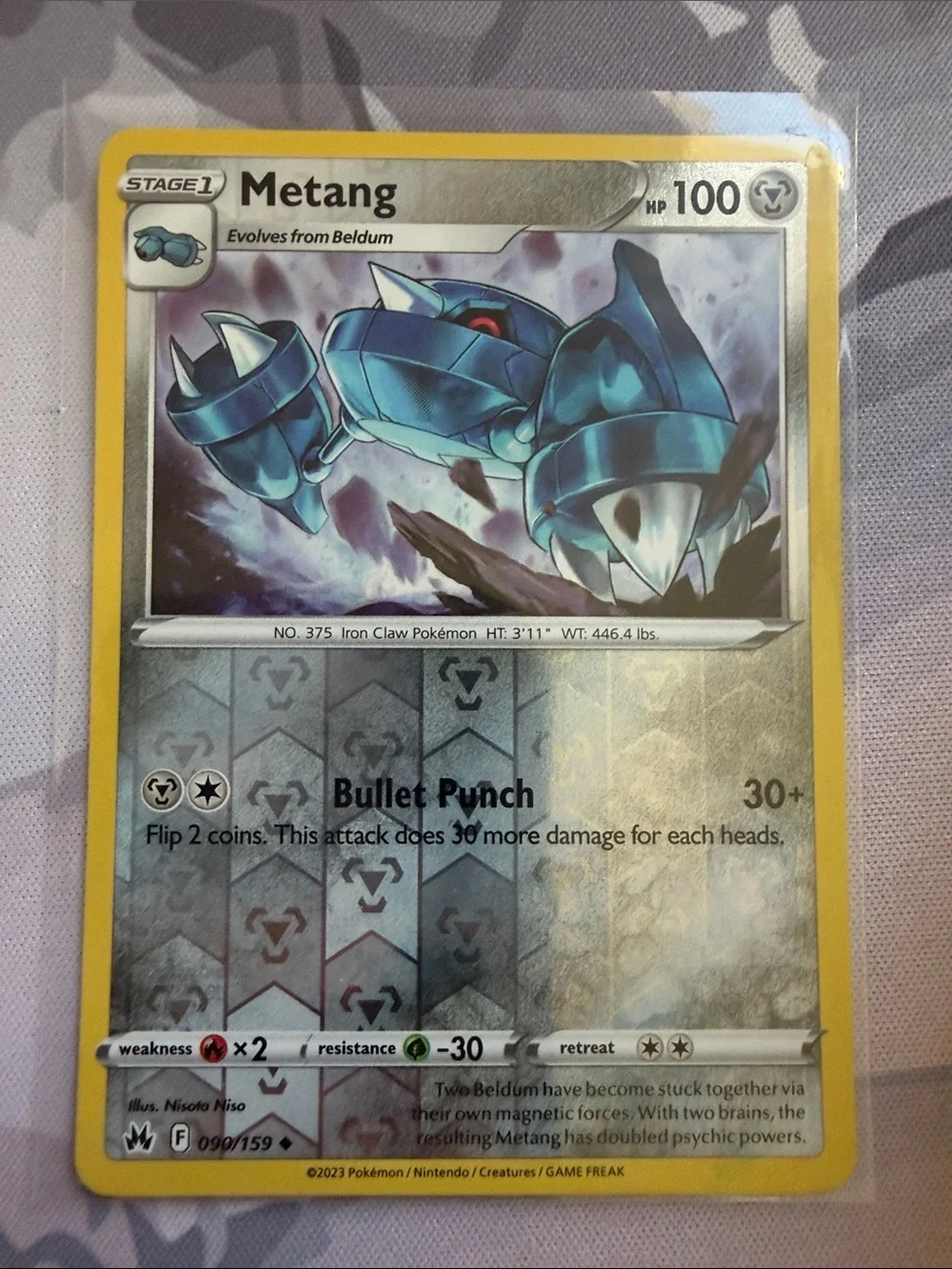 ⚙️ Beldum, Metang & Metagross Evolution Pokémon Lot | Holo Reverse Holo ✨5/$25✨