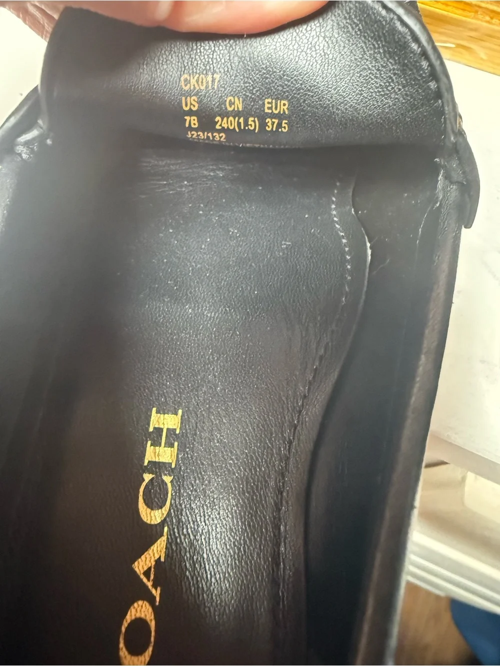Coach timeless loafers