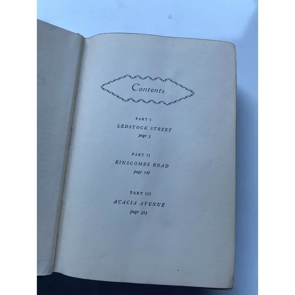 Venetian Blinds Ethel Mannia 1933 Vintage Book First Edition Borzoi