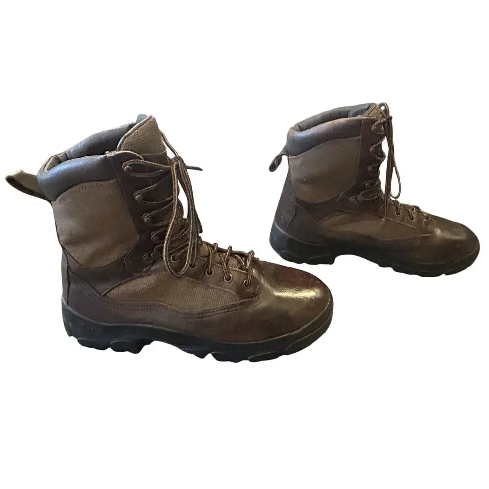 Danner Yellowstone Trekking Boots Gore-Tex Mahogany Leather/Canvas Men's Size 11