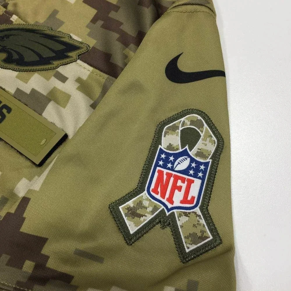 Zach Ertz Philadelphia Eagles‎ Jersey M Salute to Service Camo NFL Women $170