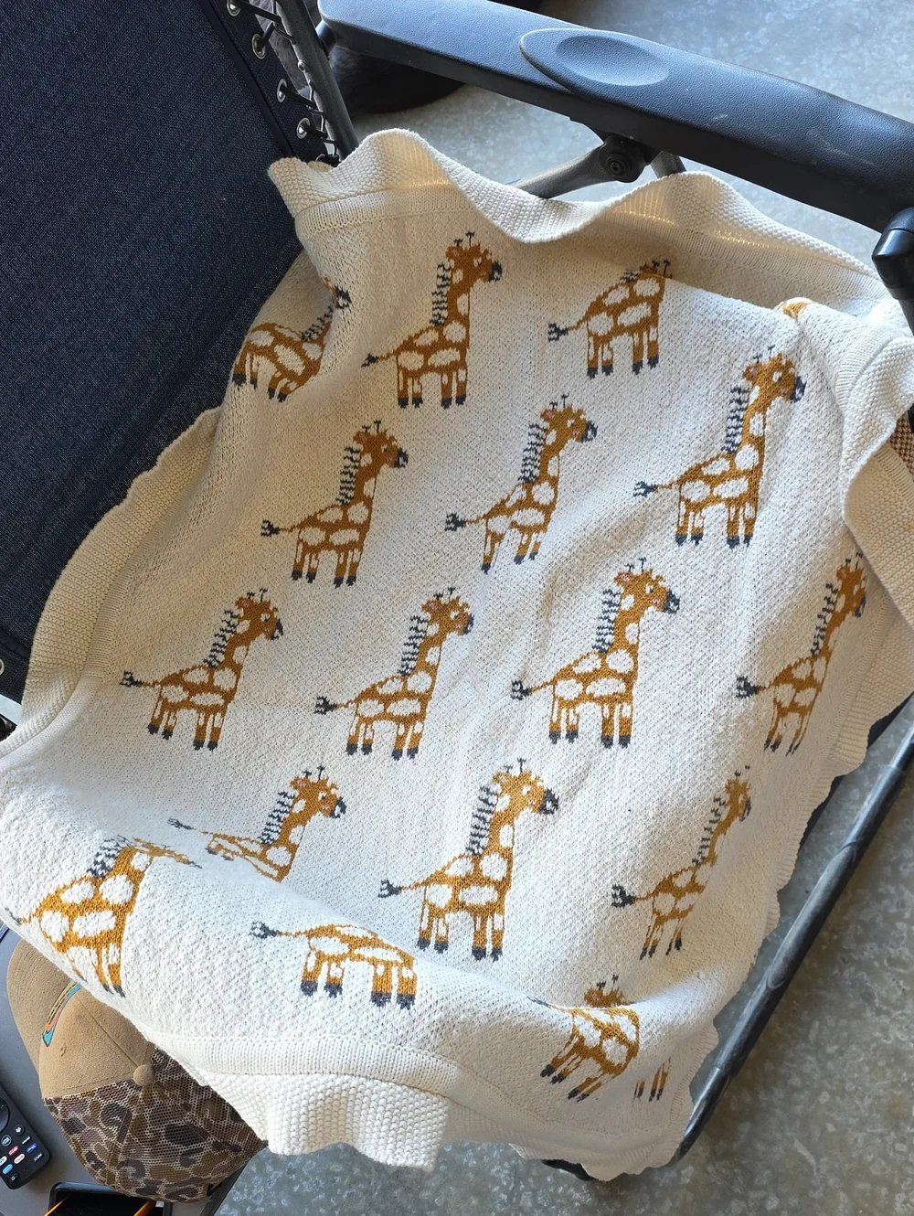 Giraffe Baby Blanket
