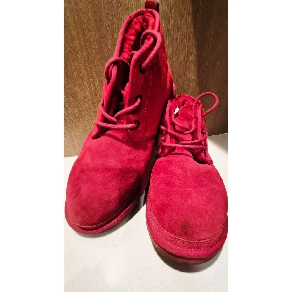 UGG red booties