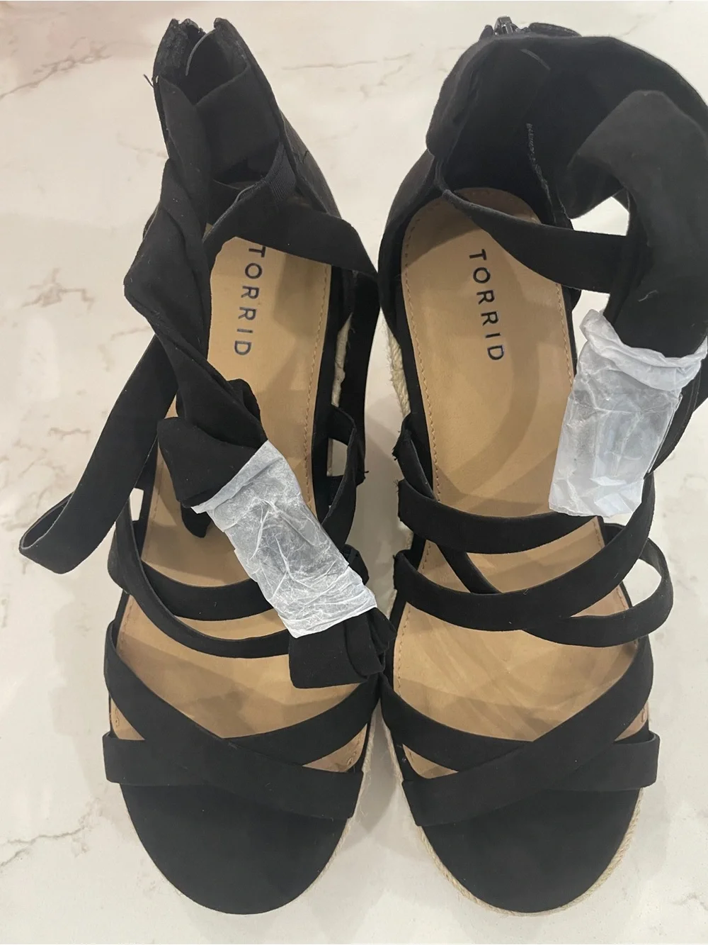 torrid black strappy