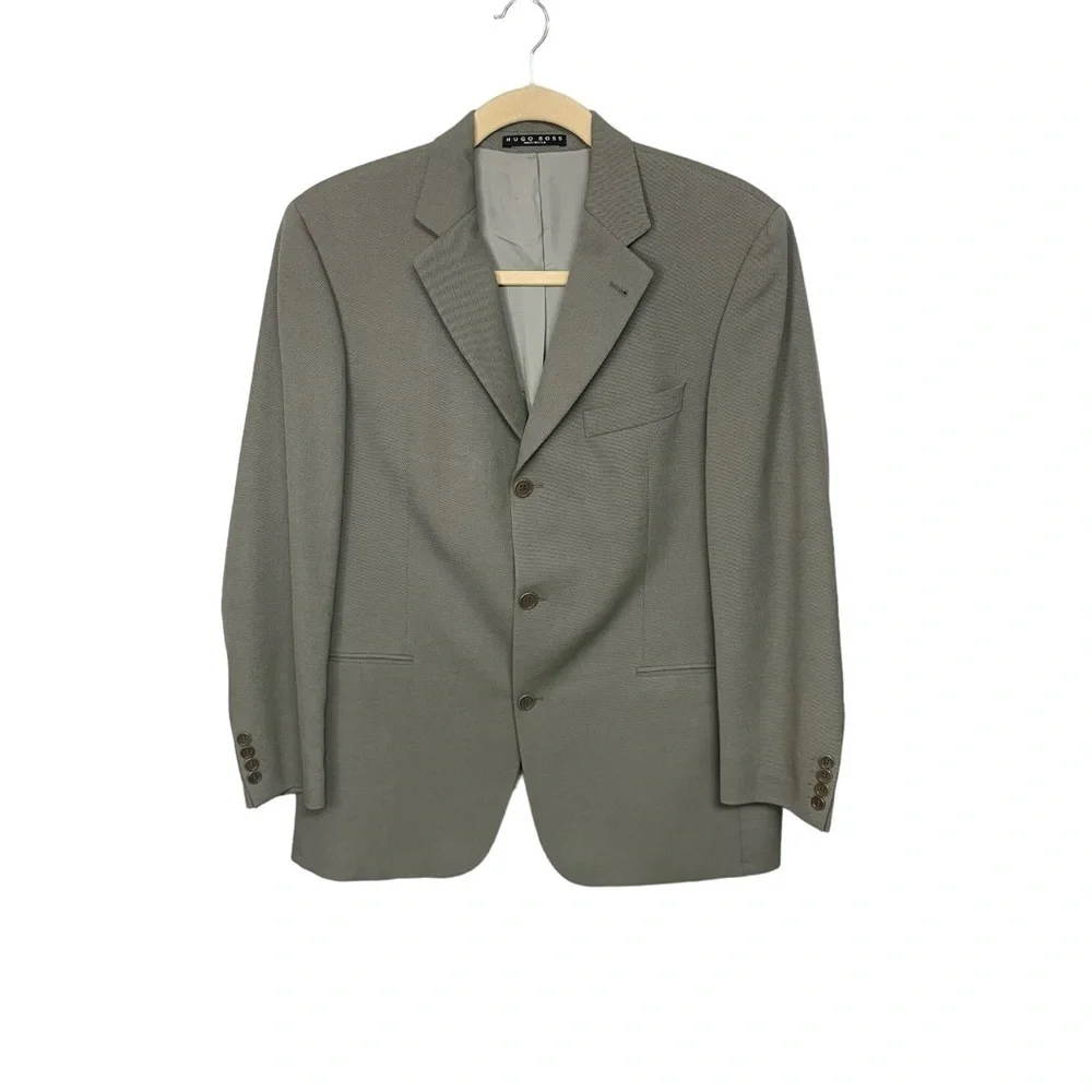 Hugo Boss Einstein Tan Wool Blend Sport Coat 42 R