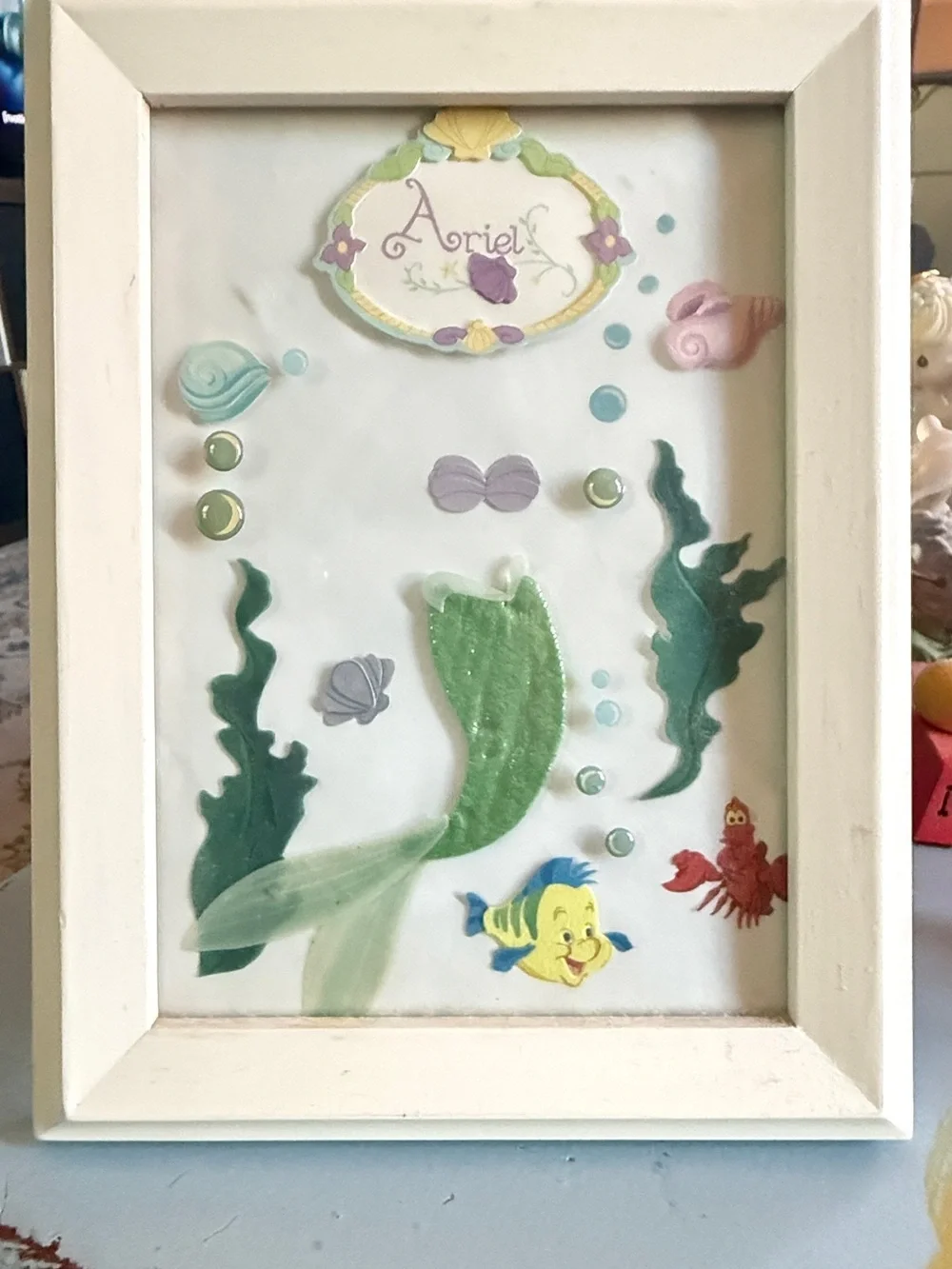 Ariel Little Mermaid Shadowbox