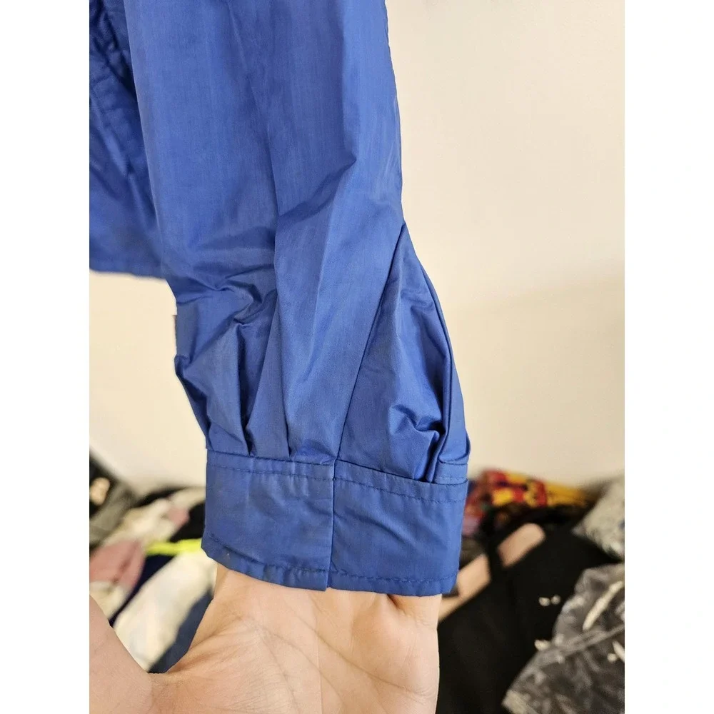 Vintage The North Face Jacket Mens Small Blue Gore-Tex Made in USA Hooded 90s‎