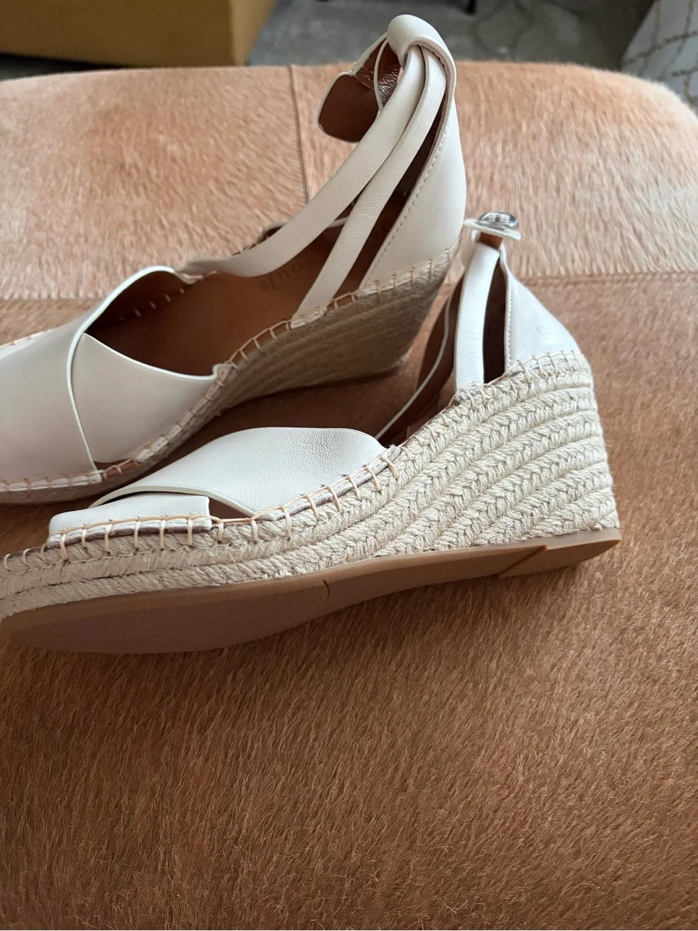 gentle souls white leather