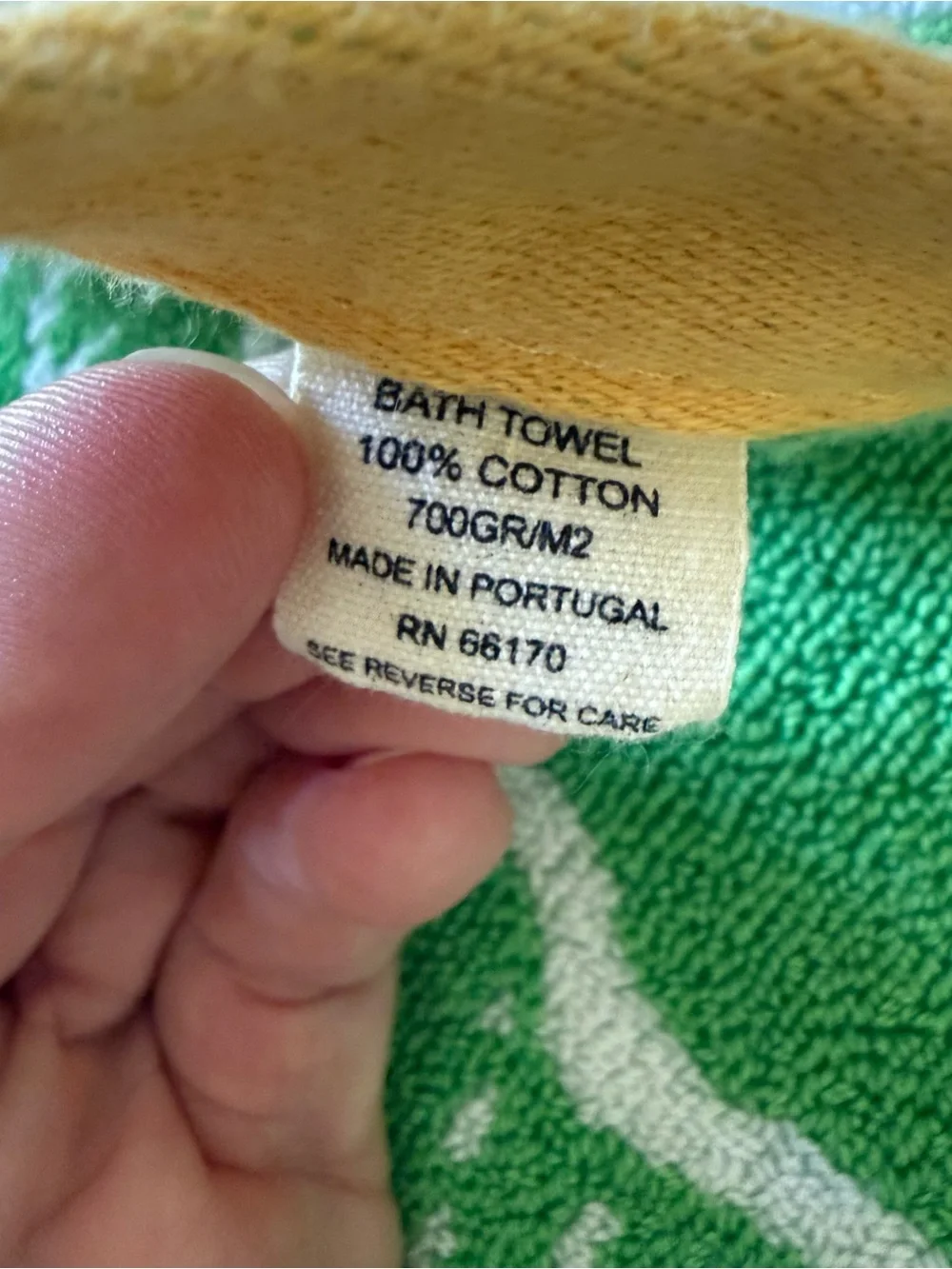 Anthropologie towels few birds