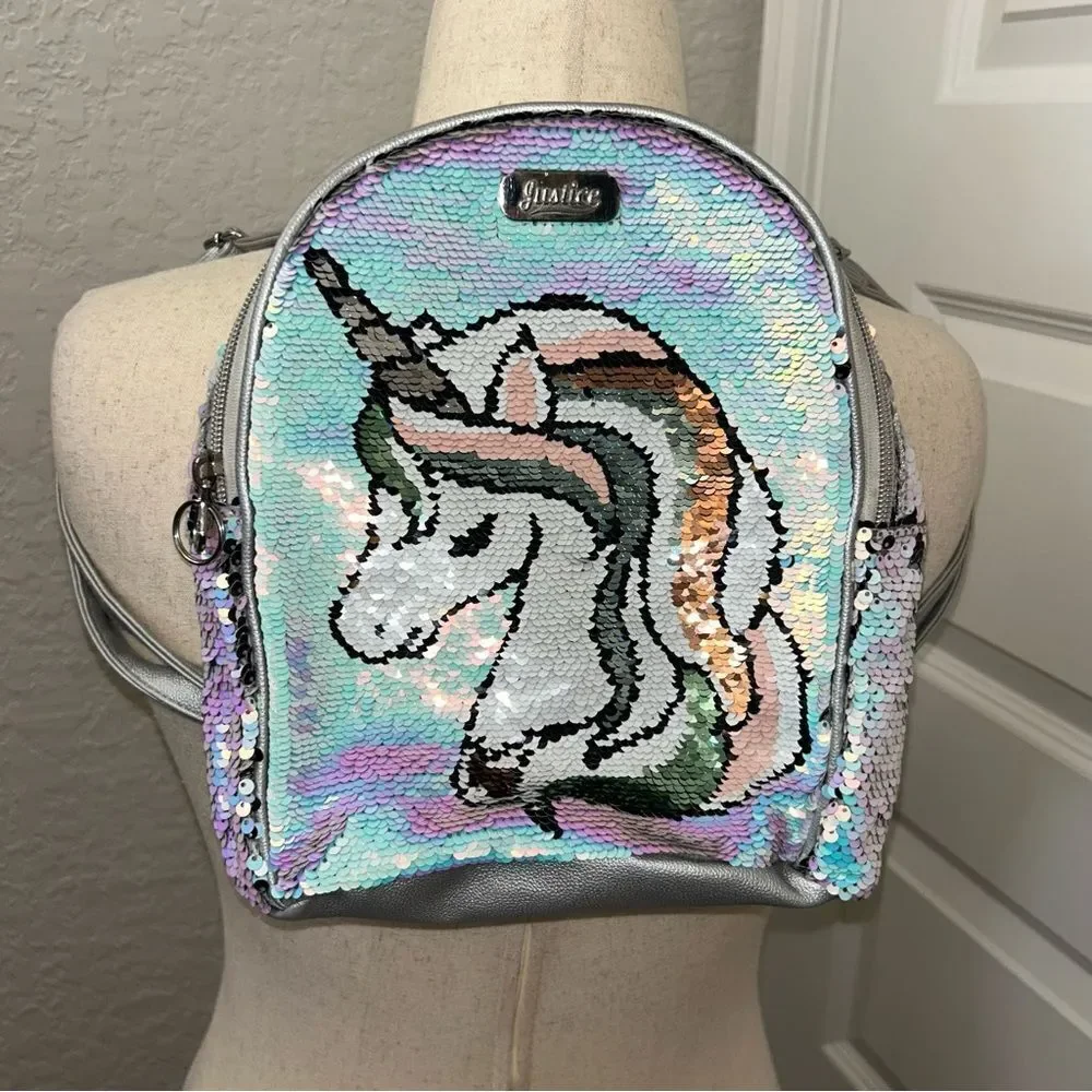 Justice sequins unicorn