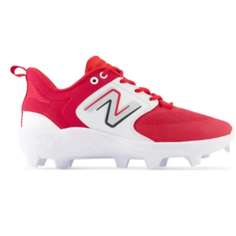 New Balance Men's Fresh Foam 3000 v6 Molded Baseball Cleats Red Size 15 PL3000R6