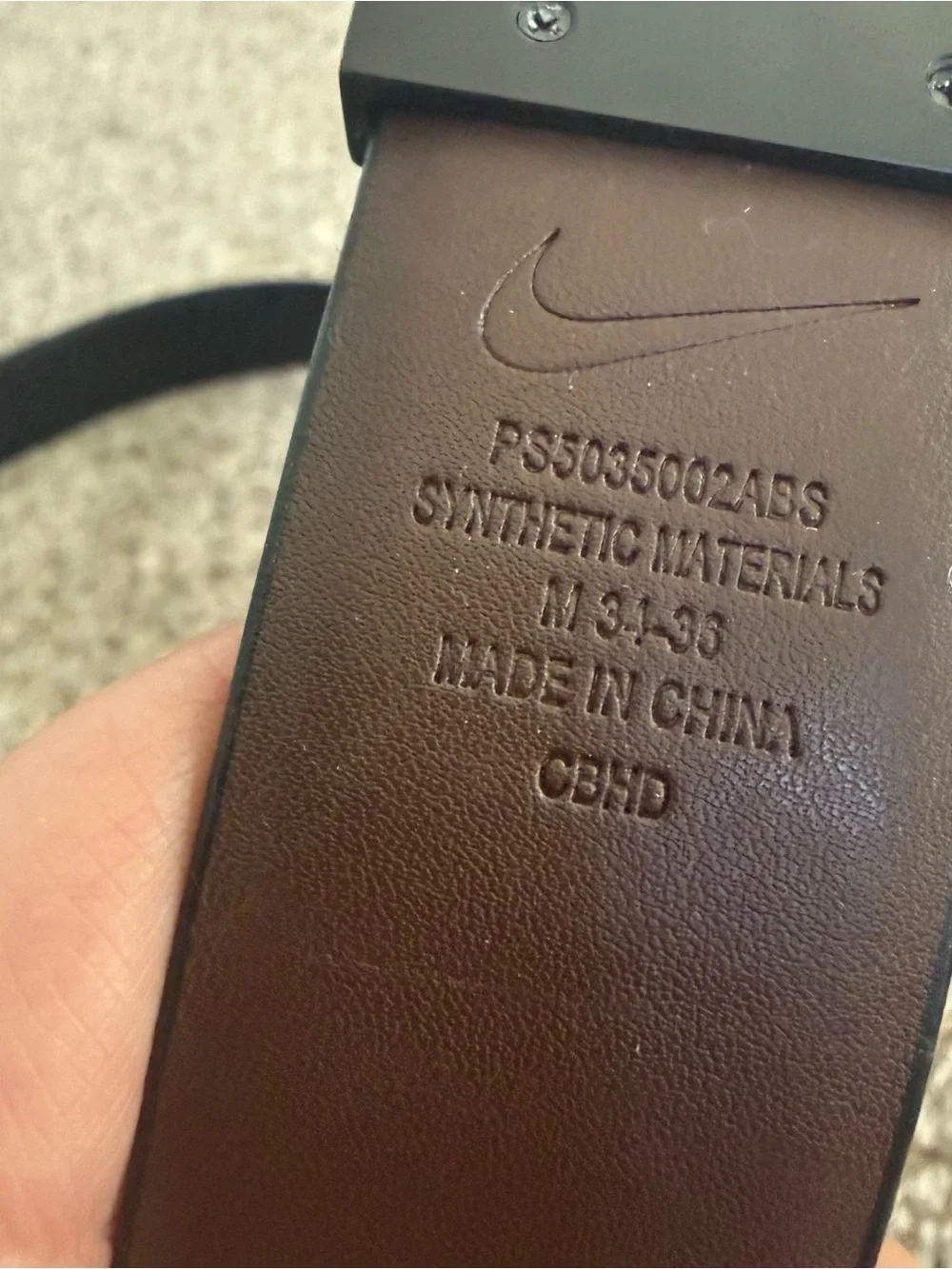 Nike questions leave