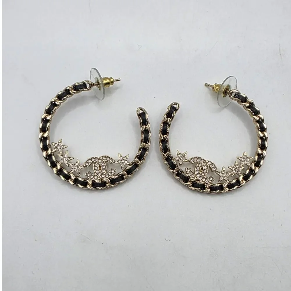 CHANEL gold tone